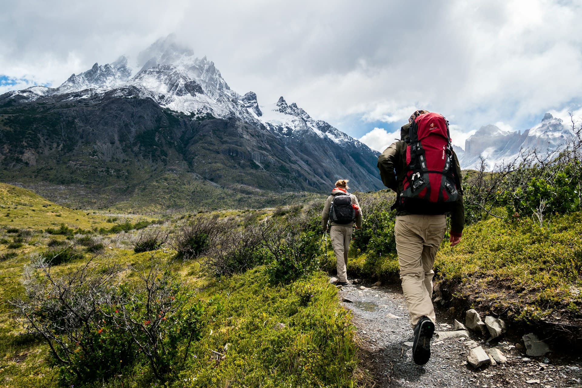 Echipament complet trekking bărbați — layering sistem munte